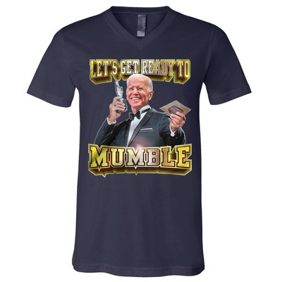 Let's Get Ready To Mumble V-Neck T-Shirt