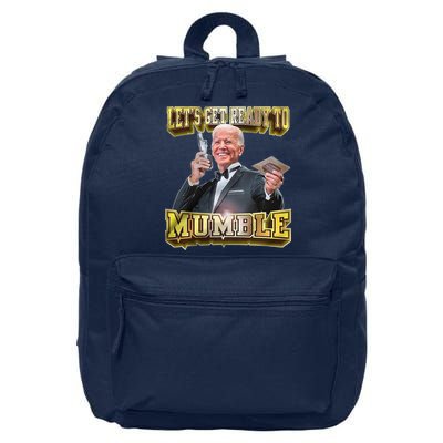 Let's Get Ready To Mumble 16 in Basic Backpack