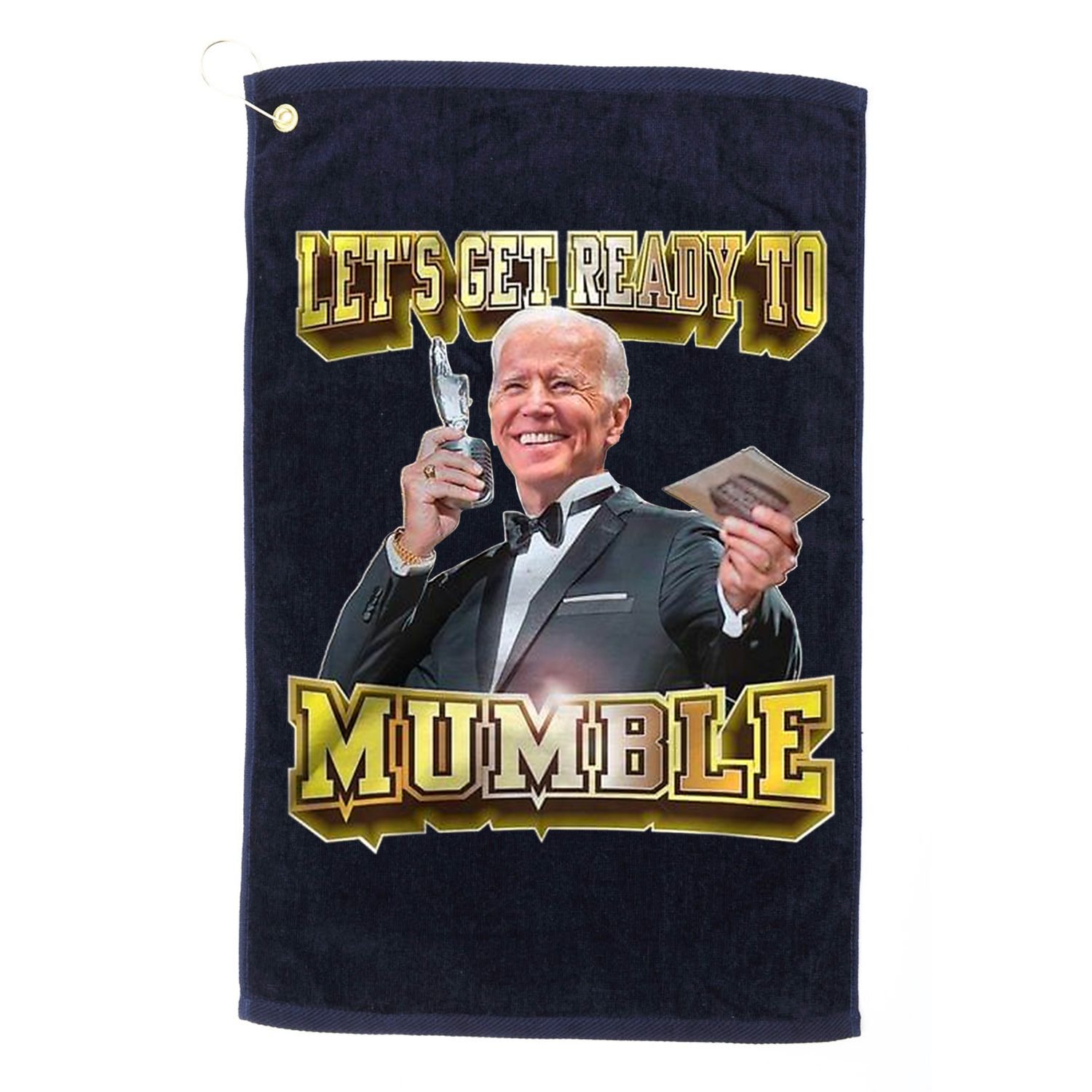 Let's Get Ready To Mumble Golf Towel