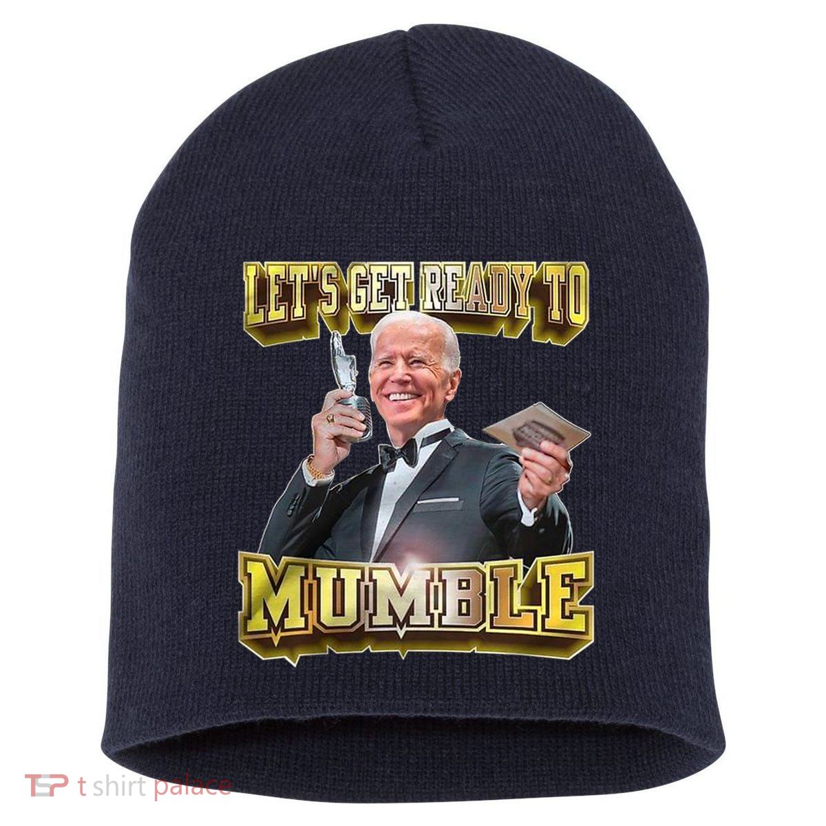 Let's Get Ready To Mumble Short Acrylic Beanie