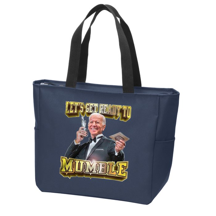 Let's Get Ready To Mumble Zip Tote Bag
