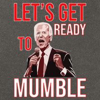 LetS Get Ready To Mumble Biden Cotton Canvas Backpack