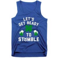 Lets Get Ready To Stumble Gift Pub St Patrick's Day Beer Meaningful Gift Tank Top