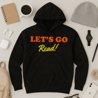 Lets Go Read Book Lover Hoodie