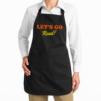 Lets Go Read Book Lover Apron