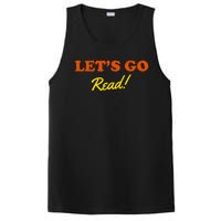 Lets Go Read Book Lover PosiCharge Competitor Tank