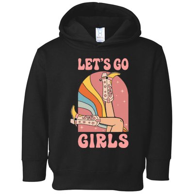 Lets Go Retro Cow Bride Bridesmaid Bachelorette Toddler Hoodie