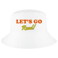Lets Go Read Distress Book Club Cool Comfort Performance Bucket Hat