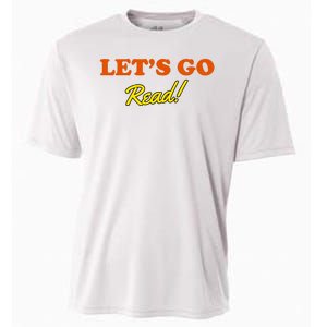 Lets Go Read Distress Book Club Cooling Performance Crew T-Shirt