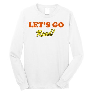 Lets Go Read Distress Book Club Long Sleeve Shirt