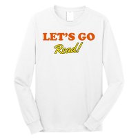 Lets Go Read Distress Book Club Long Sleeve Shirt