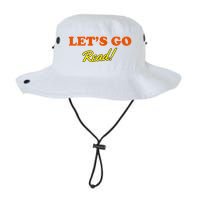 Lets Go Read Distress Book Club Bucket Hat