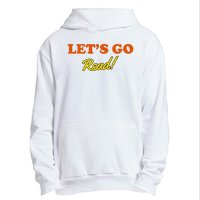 Lets Go Read Distress Book Club Urban Pullover Hoodie