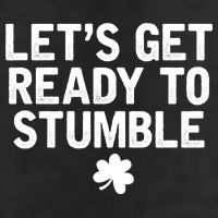 Let's Get Ready To Stumble Funny St Patrick's Day 25L Jumbo Tote