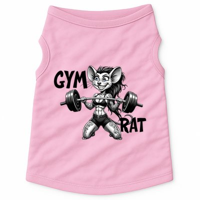 Lady Gym Rat Workout Doggie Tank