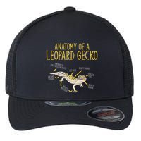 Leopard Gecko Reptile Pet Anatomy Of A Leopard Gecko Flexfit Unipanel Trucker Cap