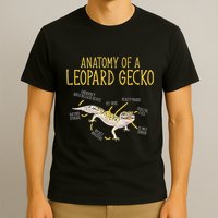 Leopard Gecko Reptile Pet Anatomy Of A Leopard Gecko T-Shirt