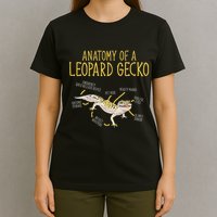 Leopard Gecko Reptile Pet Anatomy Of A Leopard Gecko T-Shirt