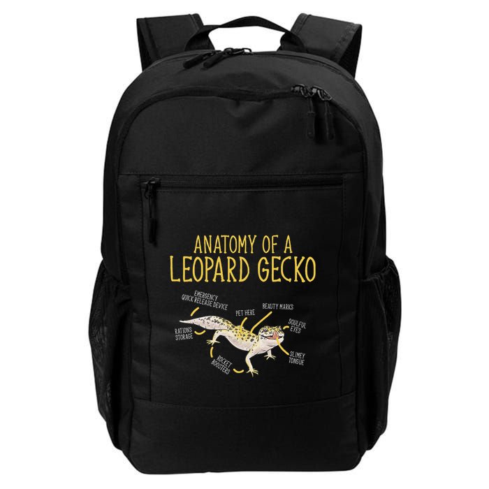 Leopard Gecko Reptile Pet Anatomy Of A Leopard Gecko Backpack