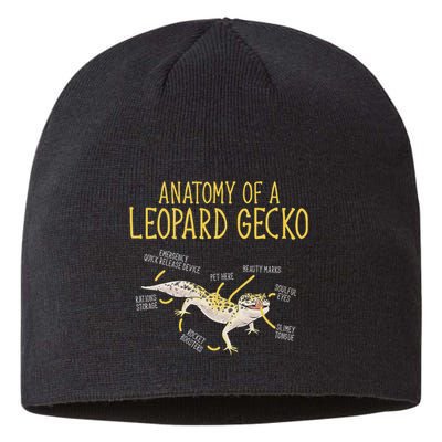 Leopard Gecko Reptile Pet Anatomy Of A Leopard Gecko Sustainable Beanie