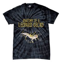 Leopard Gecko Reptile Pet Anatomy Of A Leopard Gecko Tie-Dye T-Shirt
