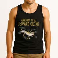 Leopard Gecko Reptile Pet Anatomy Of A Leopard Gecko Tank Top