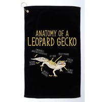 Leopard Gecko Reptile Pet Anatomy Of A Leopard Gecko Golf Towel