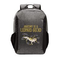 Leopard Gecko Reptile Pet Anatomy Of A Leopard Gecko Vector Backpack