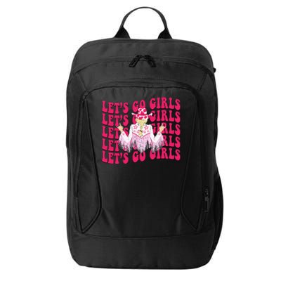 Lets Go Rodeo Western Country Cowgirl Bachelorette City Backpack