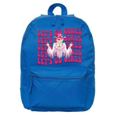 Lets Go Rodeo Western Country Cowgirl Bachelorette 16 in Basic Backpack