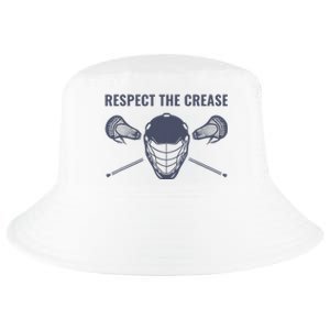 Lacrosse Goalie Respect The Crease Lax Cool Comfort Performance Bucket Hat