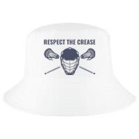 Lacrosse Goalie Respect The Crease Lax Cool Comfort Performance Bucket Hat