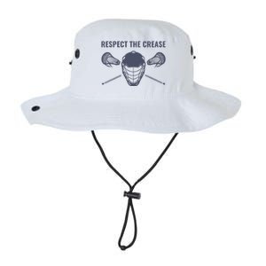 Lacrosse Goalie Respect The Crease Lax Legacy Cool Fit Booney Bucket Hat