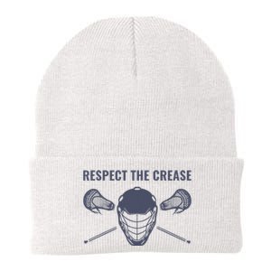 Lacrosse Goalie Respect The Crease Lax Knit Cap Winter Beanie