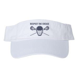 Lacrosse Goalie Respect The Crease Lax Valucap Bio-Washed Visor