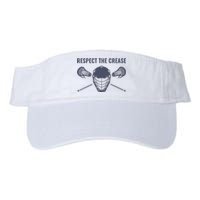 Lacrosse Goalie Respect The Crease Lax Valucap Bio-Washed Visor