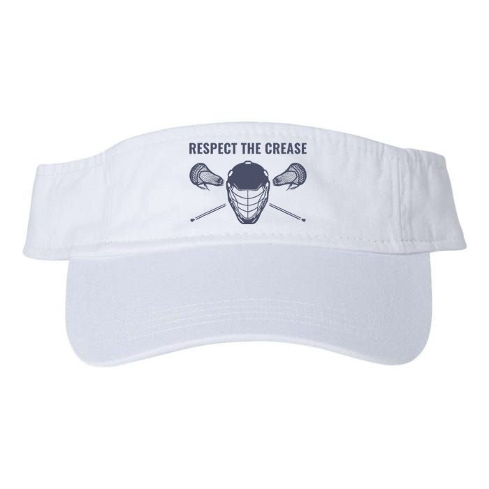 Lacrosse Goalie Respect The Crease Lax Valucap Bio-Washed Visor