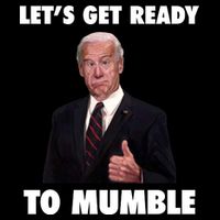 Lets Get Ready To Mumble Joe Biden Funny Drawstring Bag