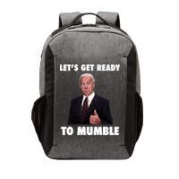 Lets Get Ready To Mumble Joe Biden Funny Vector Backpack