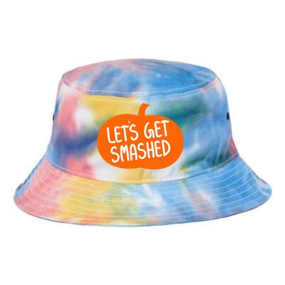 LetS Get Smashed Funny Pumpkins Cute Gift Tie Dye Newport Bucket Hat