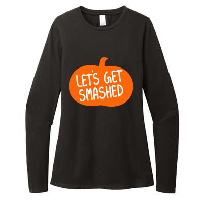 LetS Get Smashed Funny Pumpkins Cute Gift Womens CVC Long Sleeve Shirt