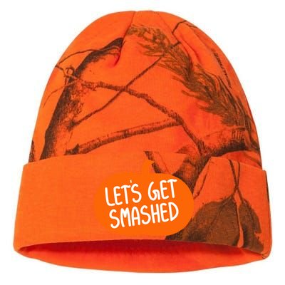 LetS Get Smashed Funny Pumpkins Cute Gift Kati Licensed 12" Camo Beanie