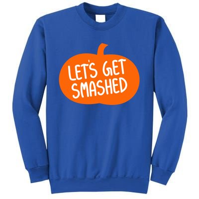 LetS Get Smashed Funny Pumpkins Cute Gift Sweatshirt