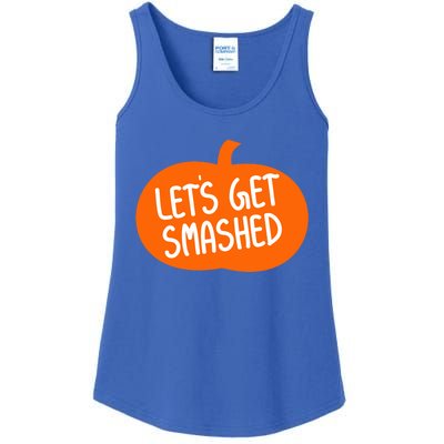 LetS Get Smashed Funny Pumpkins Cute Gift Ladies Essential Tank