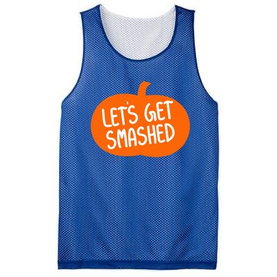 LetS Get Smashed Funny Pumpkins Cute Gift Mesh Reversible Basketball Jersey Tank