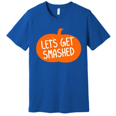 LetS Get Smashed Funny Pumpkins Cute Gift Premium T-Shirt