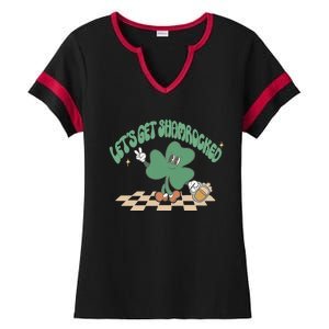 Let's Get Shamrocked Ladies Halftime Notch Neck Tee