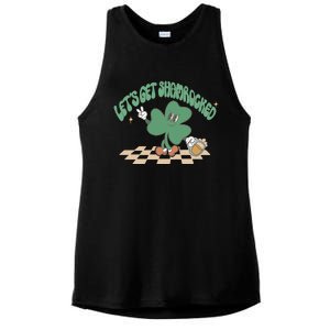 Let's Get Shamrocked Ladies PosiCharge Tri-Blend Wicking Tank