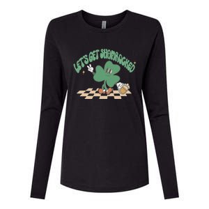 Let's Get Shamrocked Womens Cotton Relaxed Long Sleeve T-Shirt