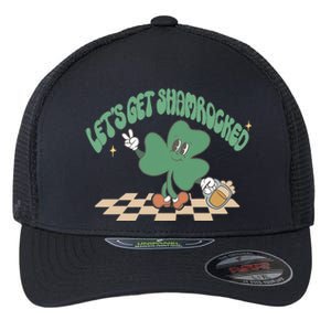 Let's Get Shamrocked Flexfit Unipanel Trucker Cap